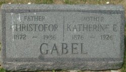 Katherine Elizabeth <I>Balzer</I> Gabel 