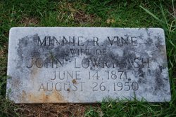 Minnie R. <I>Vine</I> Ash 