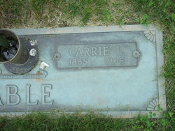 Carrie L <I>Brown</I> Able 