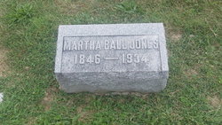 Martha Jane <I>Ball</I> Jones 