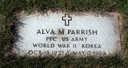 PFC Alva M. Parrish 