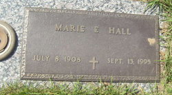 Marie E. <I>Huba</I> Hall 