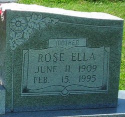 Rose Ella <I>Mashburn</I> Robertson 