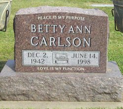Betty Ann <I>Guida</I> Carlson 