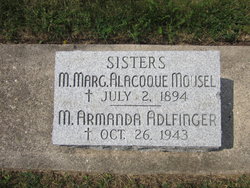 Sister Mary Armanda Adlfinger 
