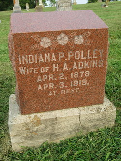 Indiana Pearl <I>Polley</I> Adkins 