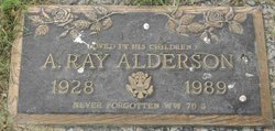 A Ray Alderson 