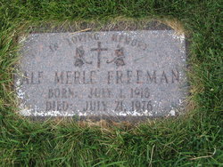 Alf Merle Freeman 