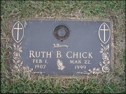 Ruth B Chick 