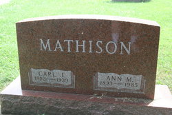 Ann M <I>Moran</I> Mathison 