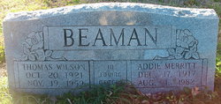 Thomas Wilson Beaman 