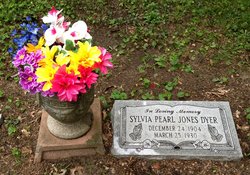 Sylvia Pearl <I>Jones</I> Dyer 