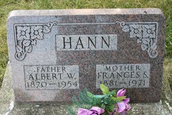 Frances S. <I>Weber</I> Hann 
