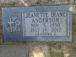 Jeanette Diane Anderson 