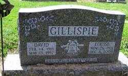 Olive Louise “Louise” <I>Deal</I> Gillispie 