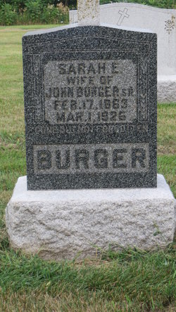 Sarah <I>Branstiter</I> Burger 