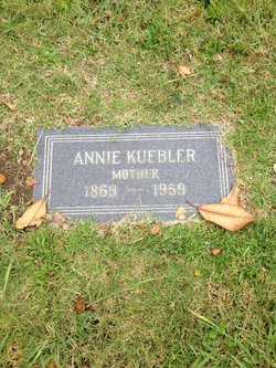 Anna Marie “Annie” <I>Walter</I> Kuebler 