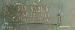 May <I>Marion</I> MaDan 