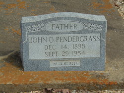 John Oliver Pendergrass 