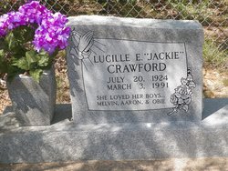 Lucille Elizabeth “Jackie” <I>Naquin</I> Crawford 