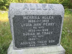 Lydia Ann <I>Perry</I> Allen 