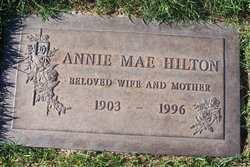 Annie Mae <I>Ritchie</I> Hilton 