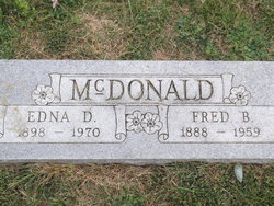 Edna D. <I>Christie</I> McDonald 