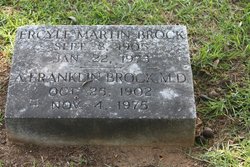 Dr A Franklin Brock 