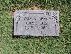 Rosa A <I>Beasley</I> Pope Denny 