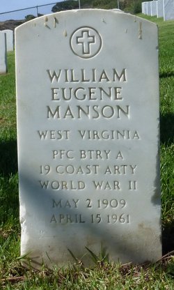 William Eugene Manson 