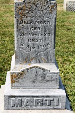 Melchior Joseph “Melk” Marti 