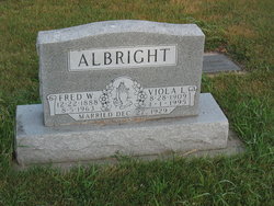 Frederich William “Fred” Albright 