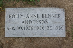 Polly Anne <I>Benner</I> Anderson 