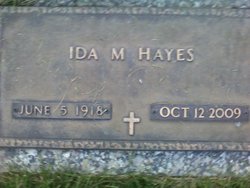 Ida M <I>Morse</I> Hayes 
