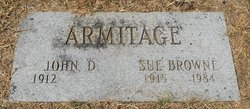 Sue Denman <I>Browne</I> Armitage 
