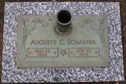 Auguste C. “Gussie” <I>Foerster</I> Schaefer 