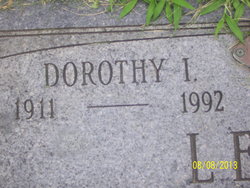 Dorothy Irene <I>Ricks</I> Lester 