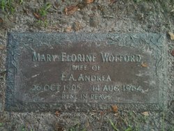 Mary Florine <I>Wofford</I> Andrea 