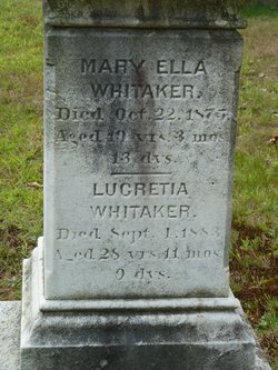Mary Ella Whitaker 