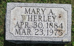 Mary Alice <I>Sterner</I> Wherley 