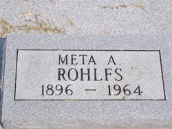 Meta A. Rohlfs 