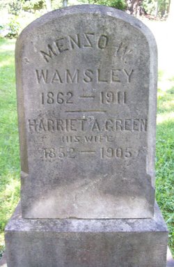 Harriet A. <I>Green</I> Wamsley 