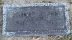Harriet Joann Hurlbutt 