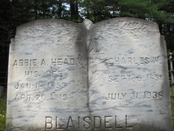 Abbie A <I>Head</I> Blaisdell 
