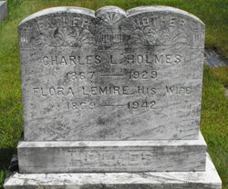 Flora Anna <I>Lemire</I> Holmes 