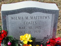 Wilma M. <I>Morris</I> Coates 