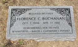 Florence Cornelia <I>Clark</I> Buchanan 