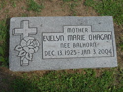 Evelyn Marie <I>Balhorn</I> O'Hagan 