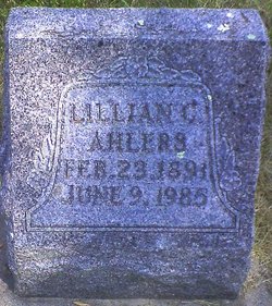 Lillian C. <I>Siers</I> Ahlers 