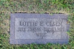 Lottie E <I>Gisin</I> Olsen 